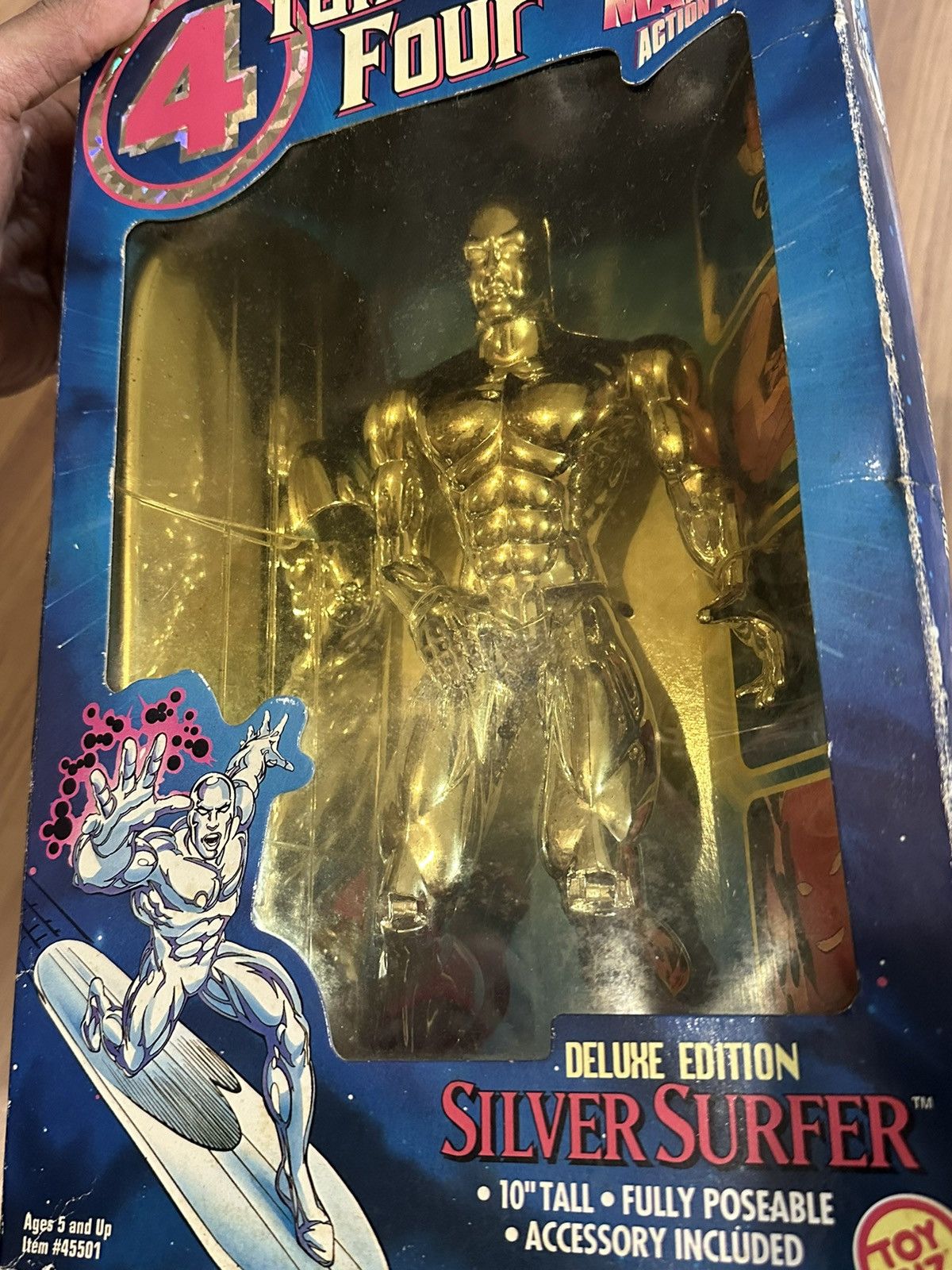 Marvel Comics VINTAGE UNBOXING DELUXE EDITION SILVER SURFER 10inch Size ONE SIZE - 8 Thumbnail