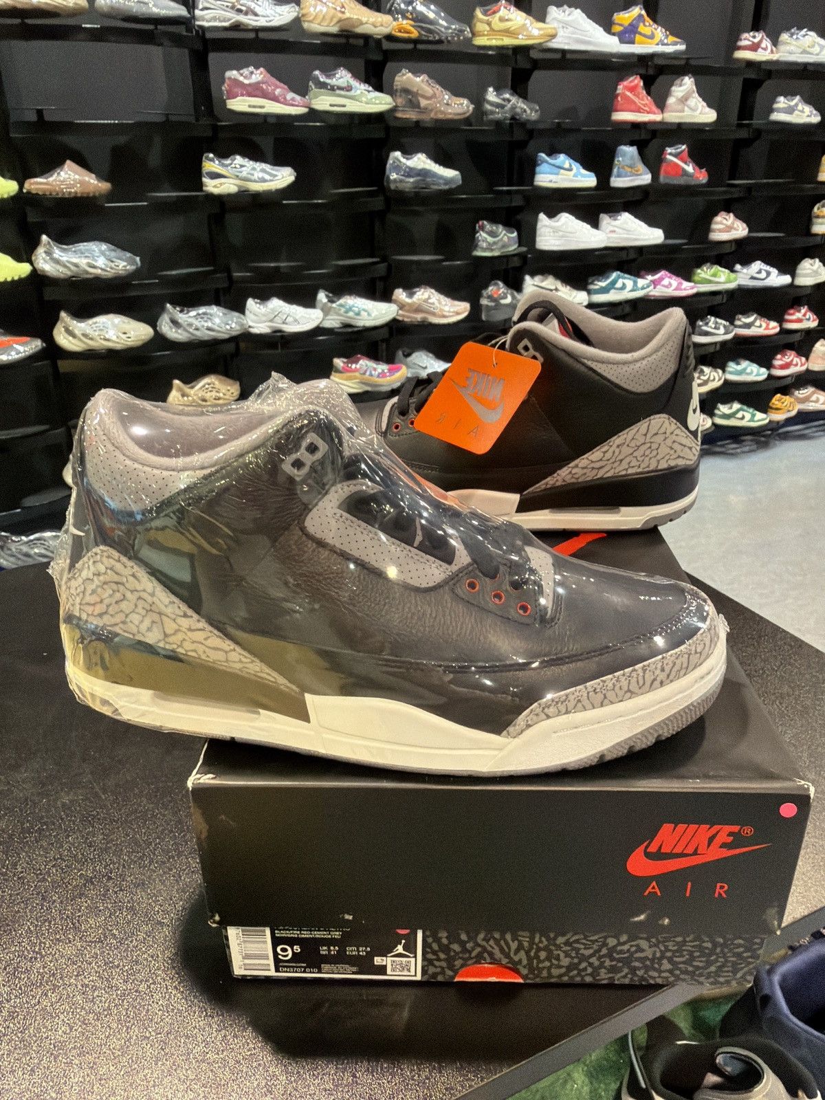 Jordan 3 Black cements Size-9.5 Brand New Quick Ship