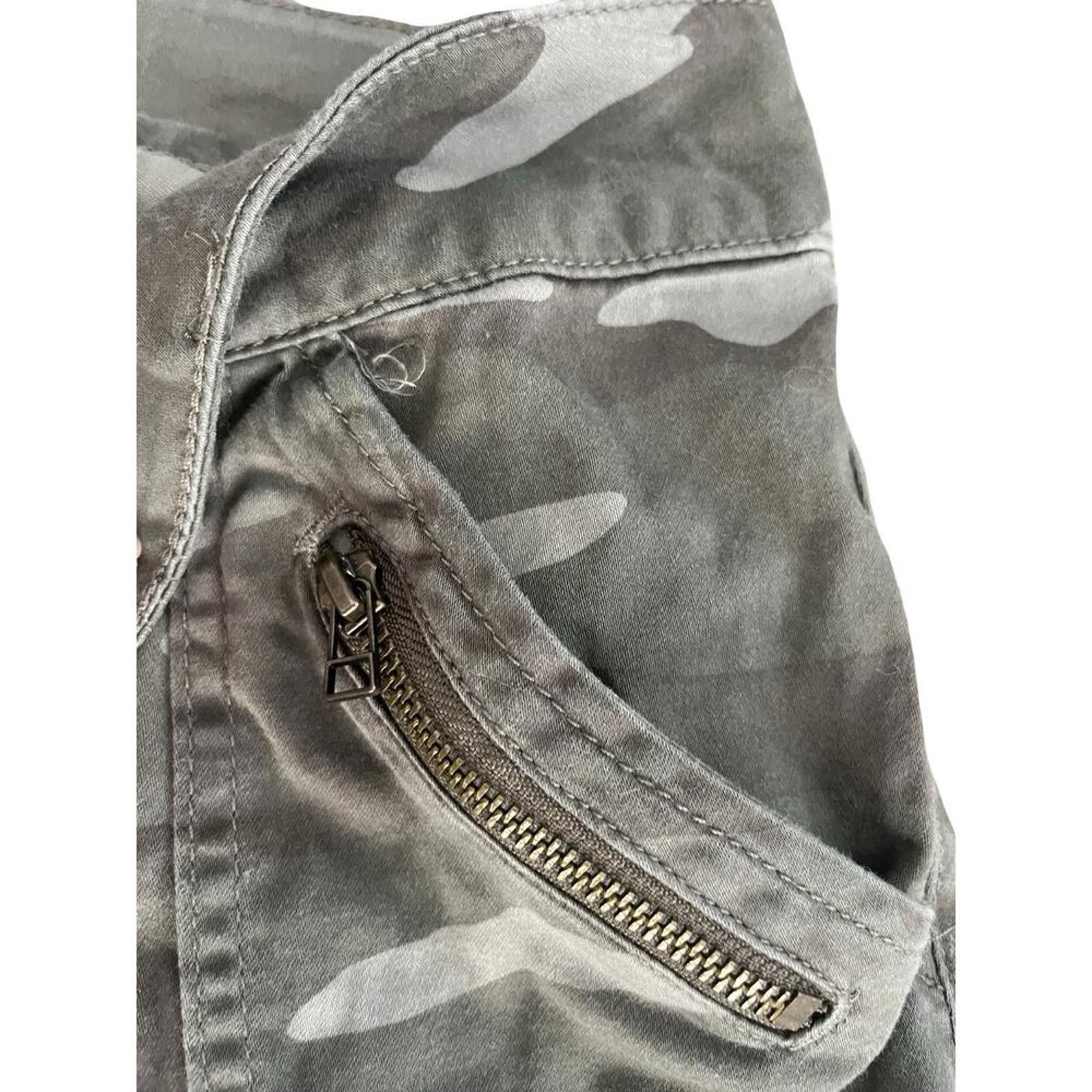 Other Jolt Cropped Cargo Gray Camo Pants 7 Size 27" / US 4 / IT 40 - 7 Thumbnail