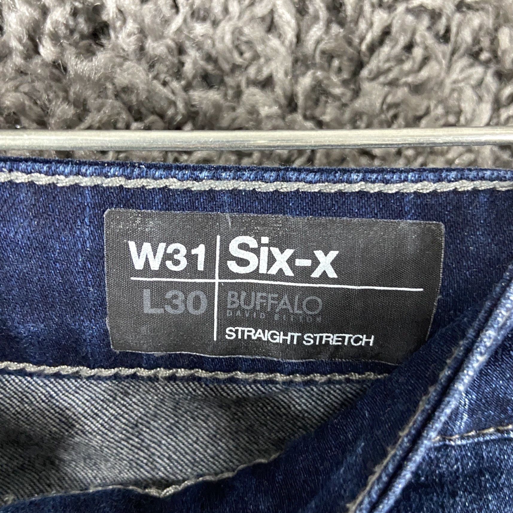 Buffalo David Bitton VINTAGE Buffalo David Bitton Buffalo Six X Buffalo Jeans Straight Stretch Women’s 31 Blue Six-X Jeans 31 Women’s Ballpark Size 24" / US 00 / IT 34 - 5 Thumbnail