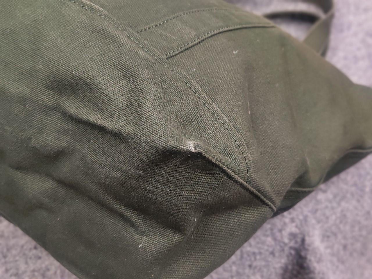 Maison Kitsune Maison Kitsuné Tote Fox Shopper Zip Bag Green Faded Color Size ONE SIZE - 14 Thumbnail