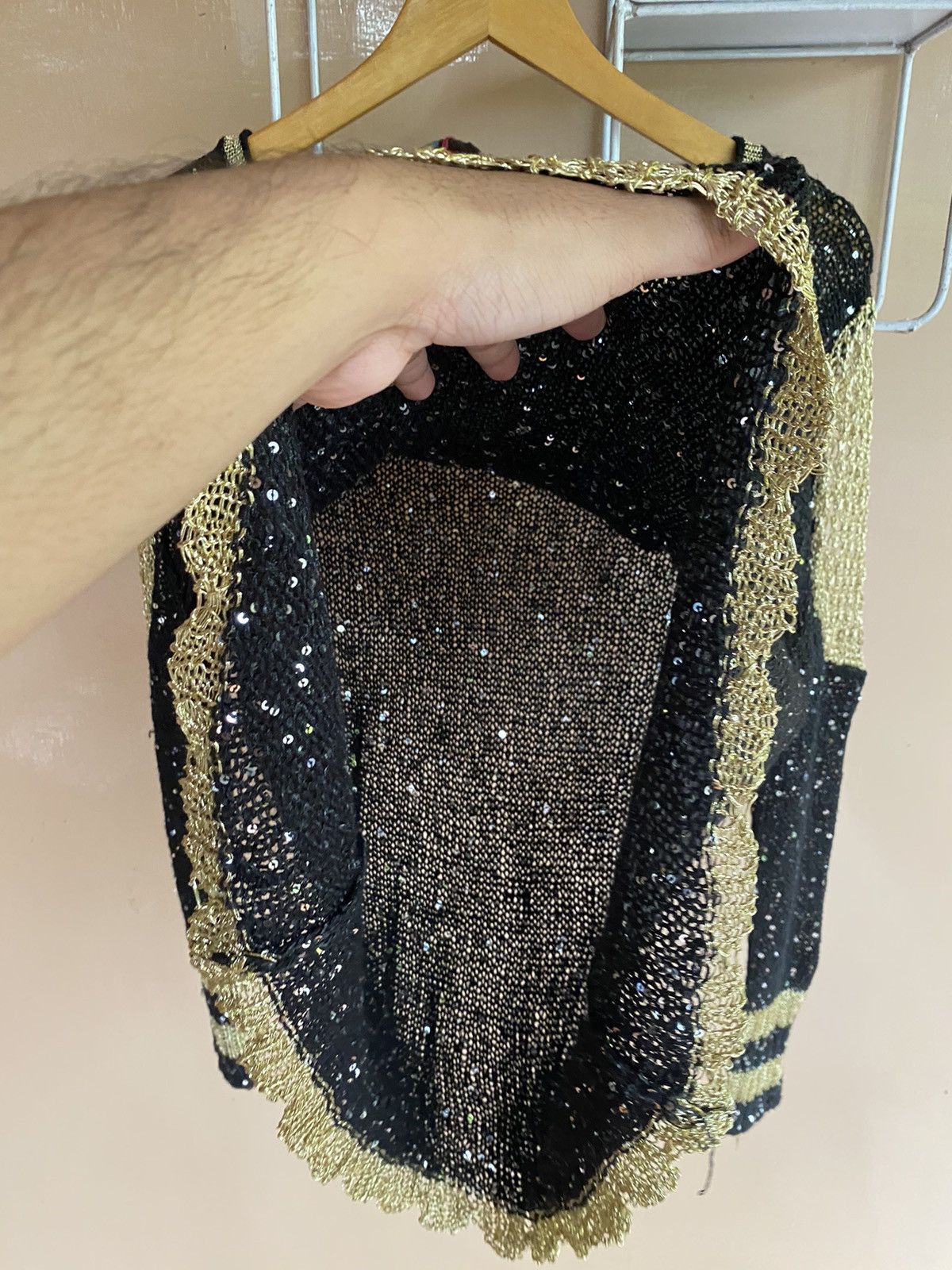 Issey Miyake Japanese avantgarde knitted glitter isseymiyake Size US M / EU 48-50 / 2 - 6 Thumbnail