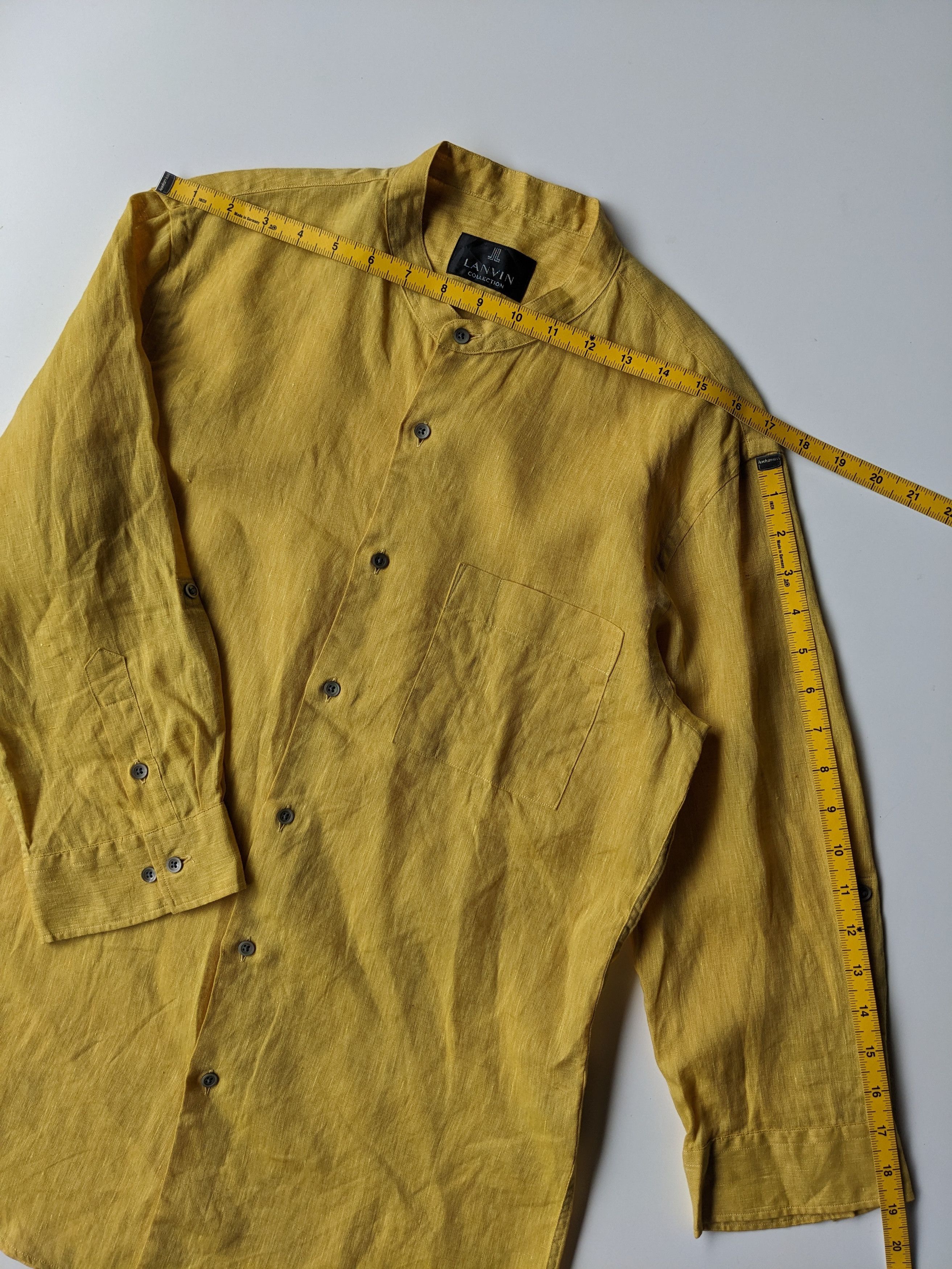 Lanvin Lanvin mandarin collar linen Size US M / EU 48-50 / 2 - 8 Thumbnail