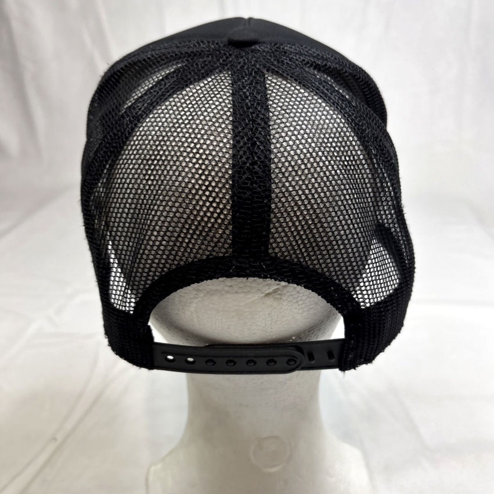 Vintage Miller Genuine Draft Embroidered Black Adjustable Hat Cap Beer Mens One Size Black Cotton Canvas Baseball Cap Size ONE SIZE - 5 Thumbnail