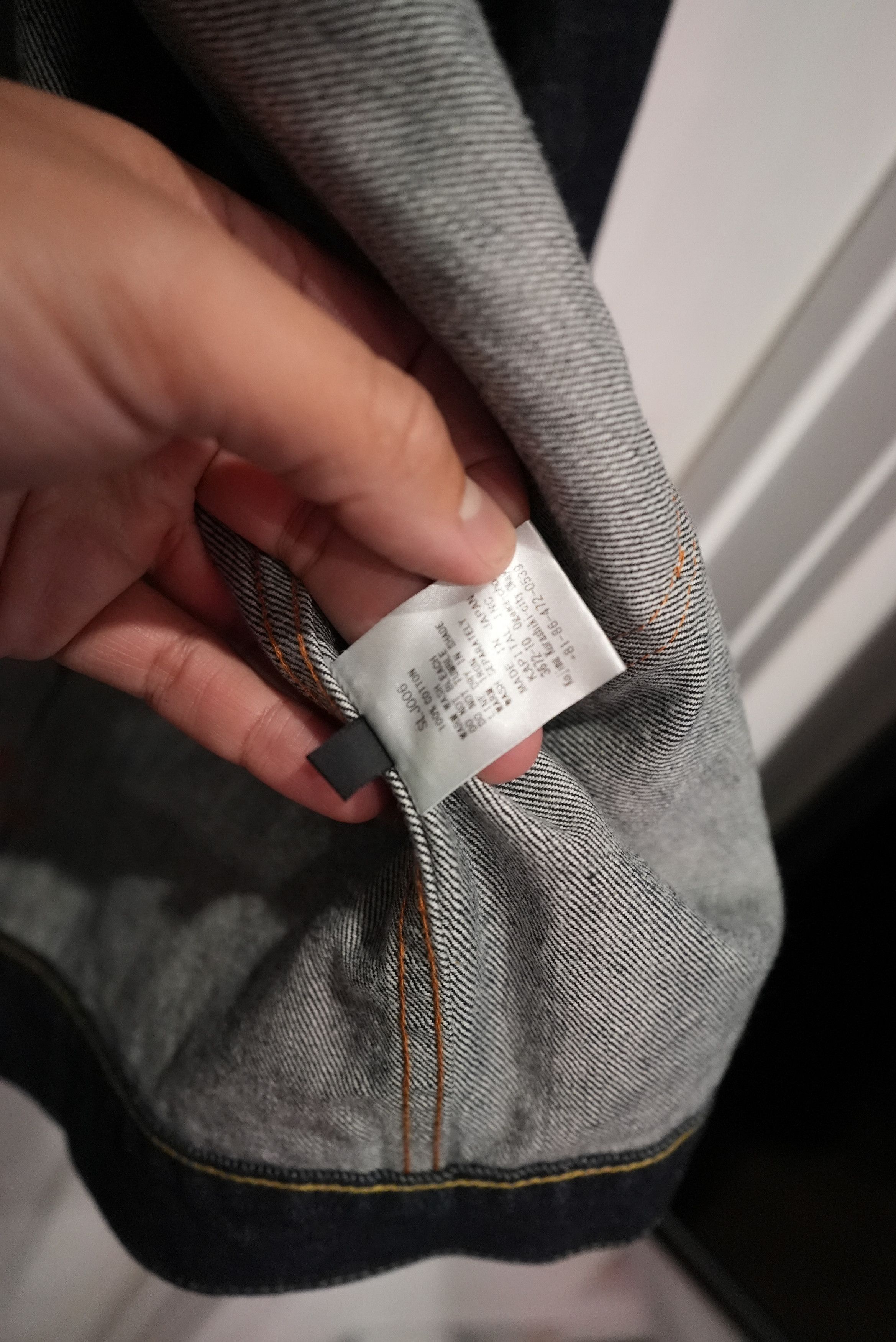 Kapital Kapital Raw Indigo Type 2 Denim Jacket (SLJ006) Size US XL / EU 56 / 4 - 6 Thumbnail