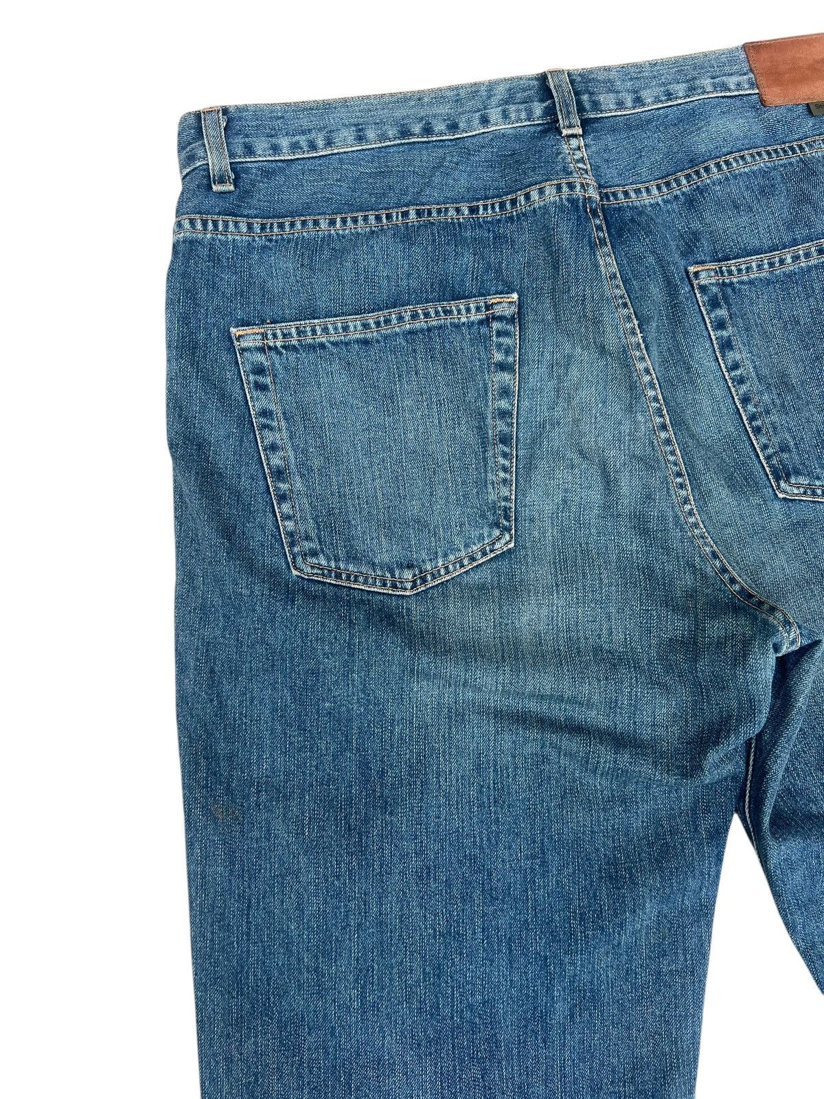 Stussy 2000s Stussy - DM ( C ) ontact Jean Dirty Mud Denim Jeans Size US 36 / EU 52 - 14 Thumbnail