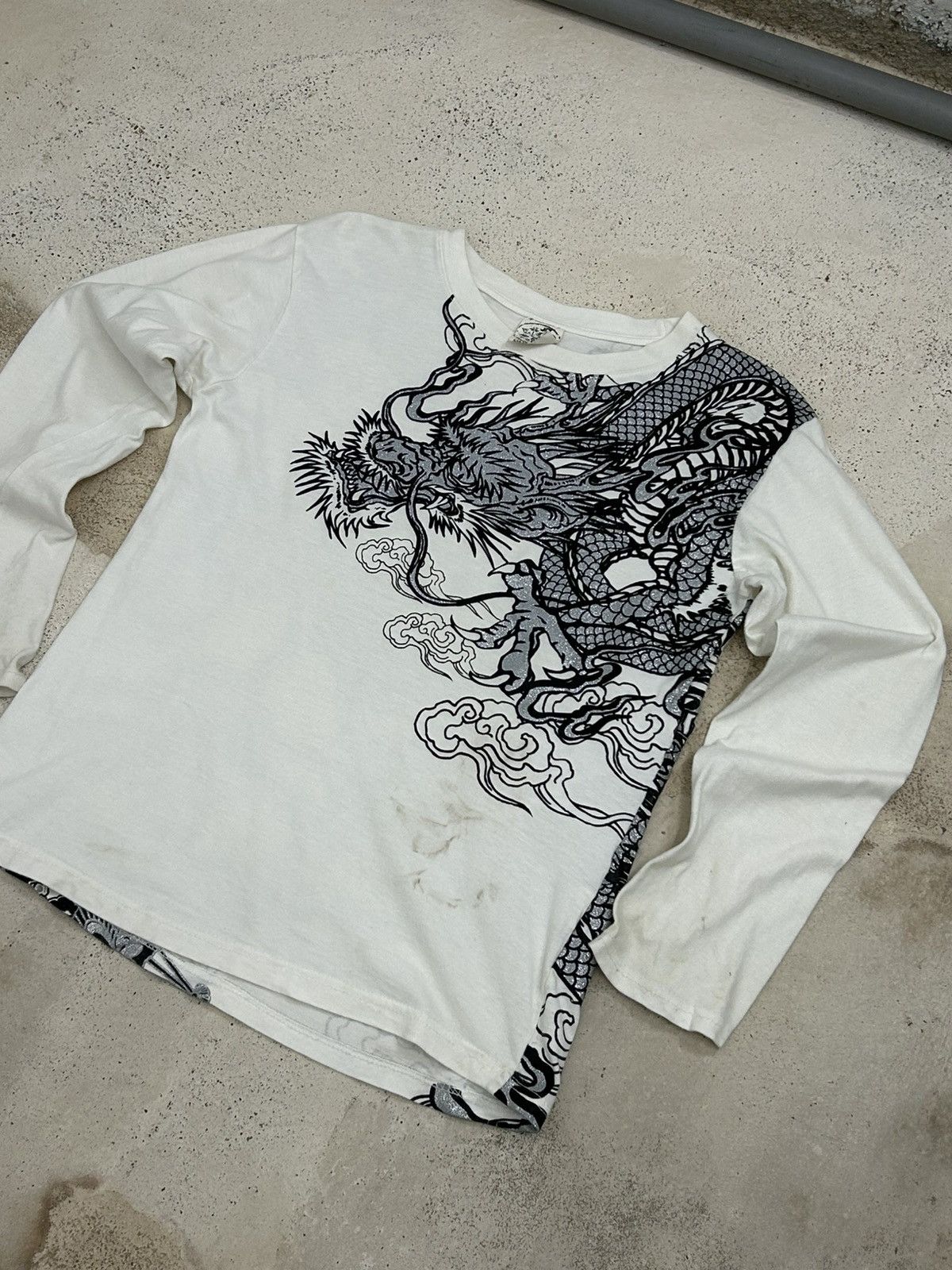 Designer × Japanese Brand Vintage Japan Sukajan Dragon Fighter Embroidery Size US S / EU 44-46 / 1 - 7 Thumbnail