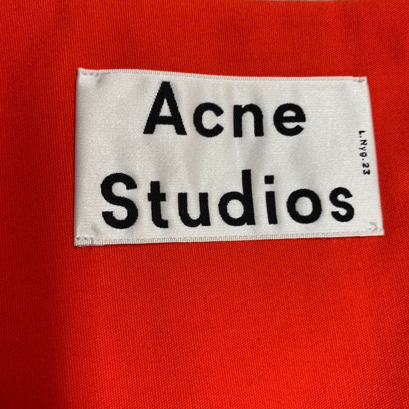 Acne Studios ACNE STUDIOS Size 38 Orange Cotton Blend Sport Coat Size 38R - 8 Thumbnail