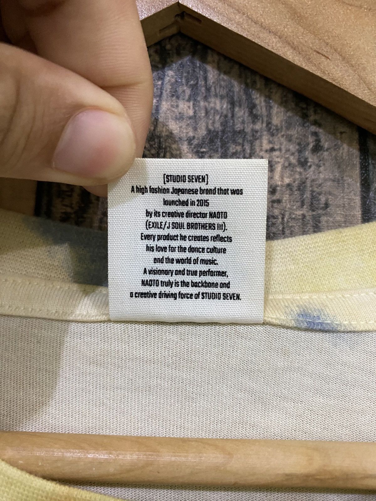 Japanese Brand × Studio Seven Studio Seven Logo Tie Dye T Shirt Size US XL / EU 56 / 4 - 5 Thumbnail