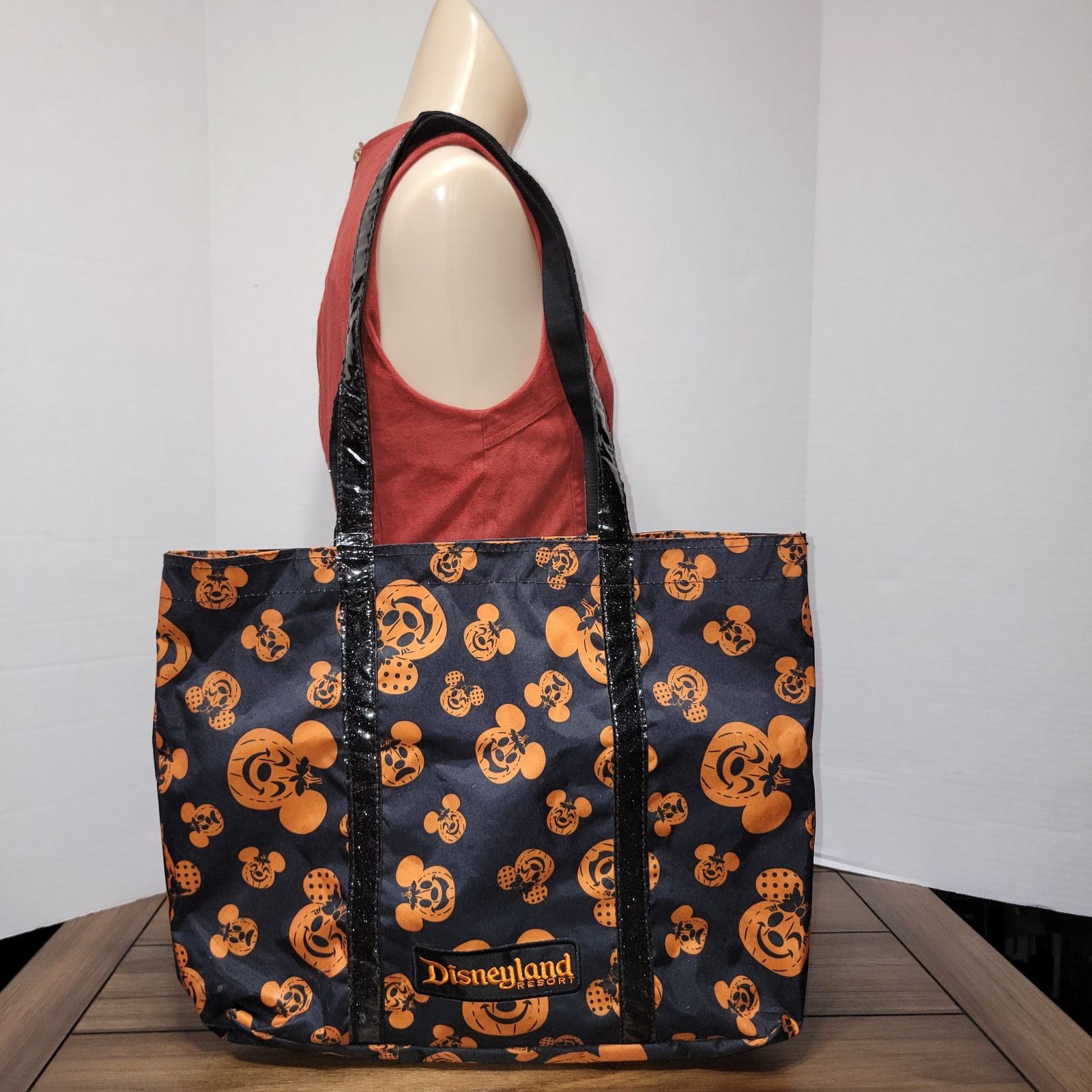 Disney Disneyland Resort Tote w/ Halloween Pumpkin Mickeys - NWT Size ONE SIZE - 1 Thumbnail