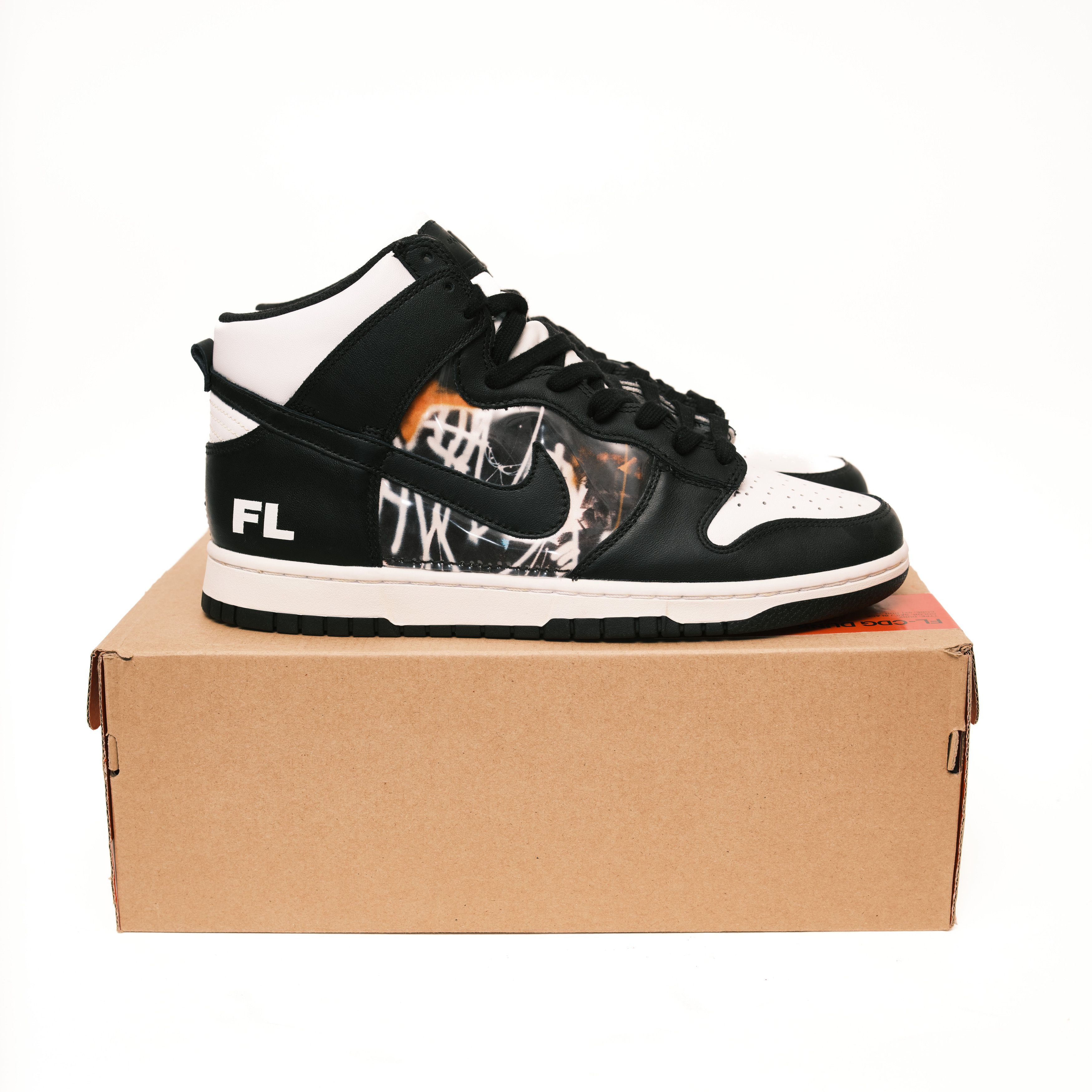 Comme des Garcons Futura Commes Des Garcon No Brainer Nike Dunk High Size 11 Size US 11 / EU 44 - 4 Thumbnail