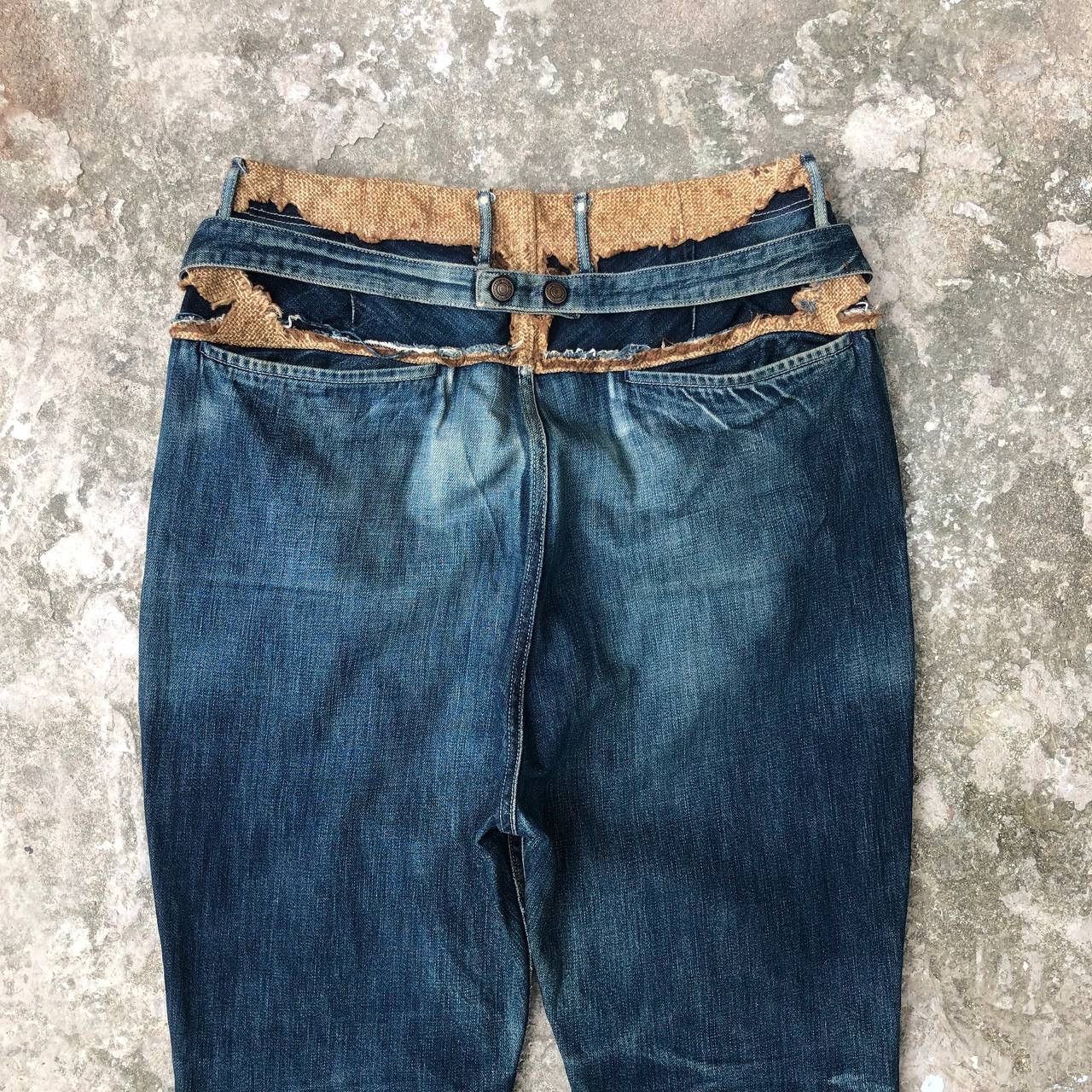 Kapital Kountry Distressed Kapital Clown Denim Kapital Jeans Destroyed Style Size US 31 - 4 Thumbnail