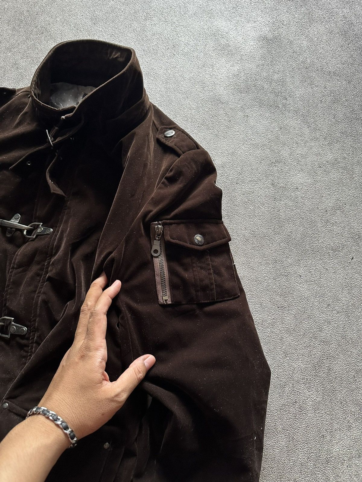 If Six Was Nine 90s Japanese Grunge Bondage Fireman Clasp Jacket Lgb Style Size US S / EU 44-46 / 1 - 6 Thumbnail