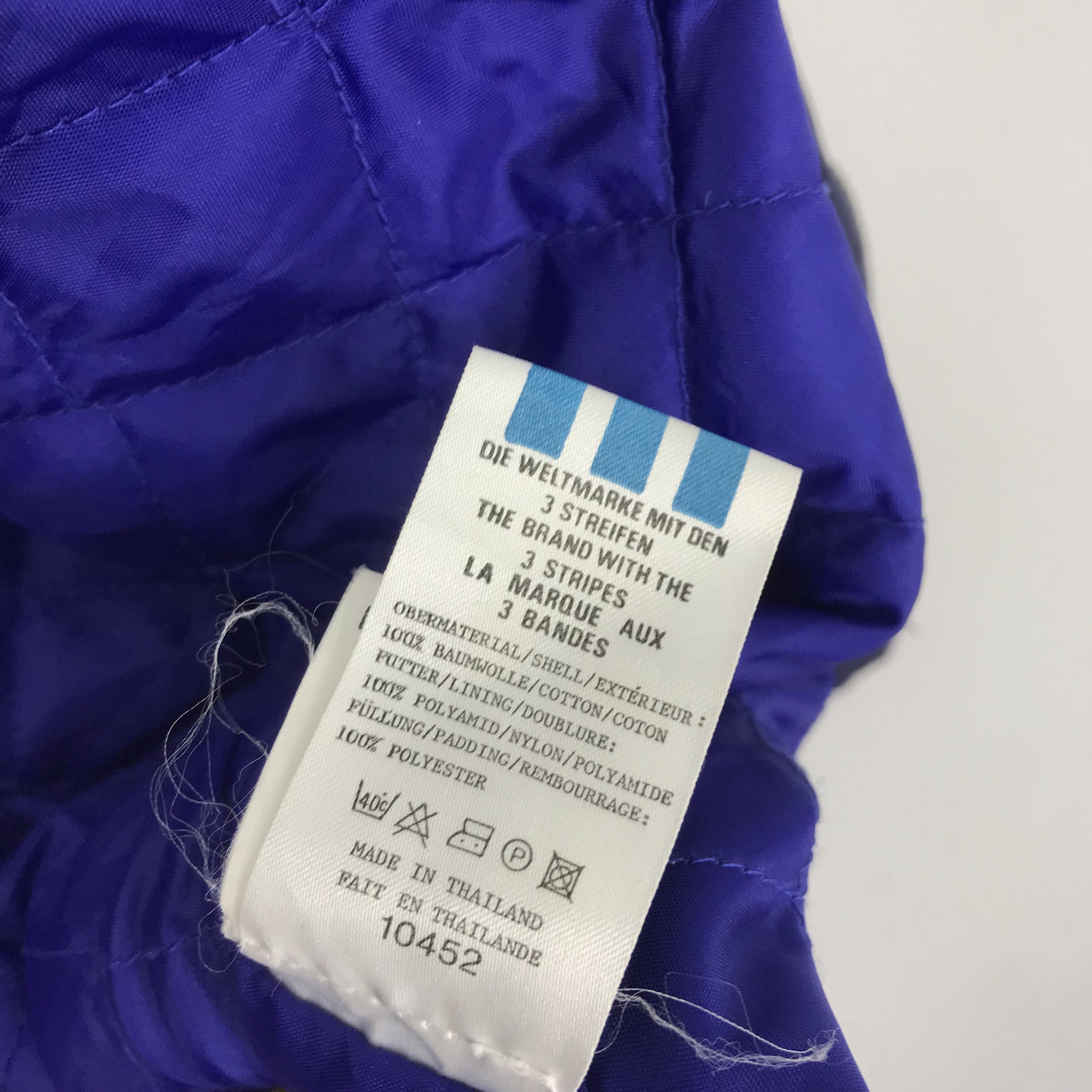 Adidas Vintage Adidas Trefoil Denim Jeans Big Logo Adidas Jacket Size US L / EU 52-54 / 3 - 10 Thumbnail