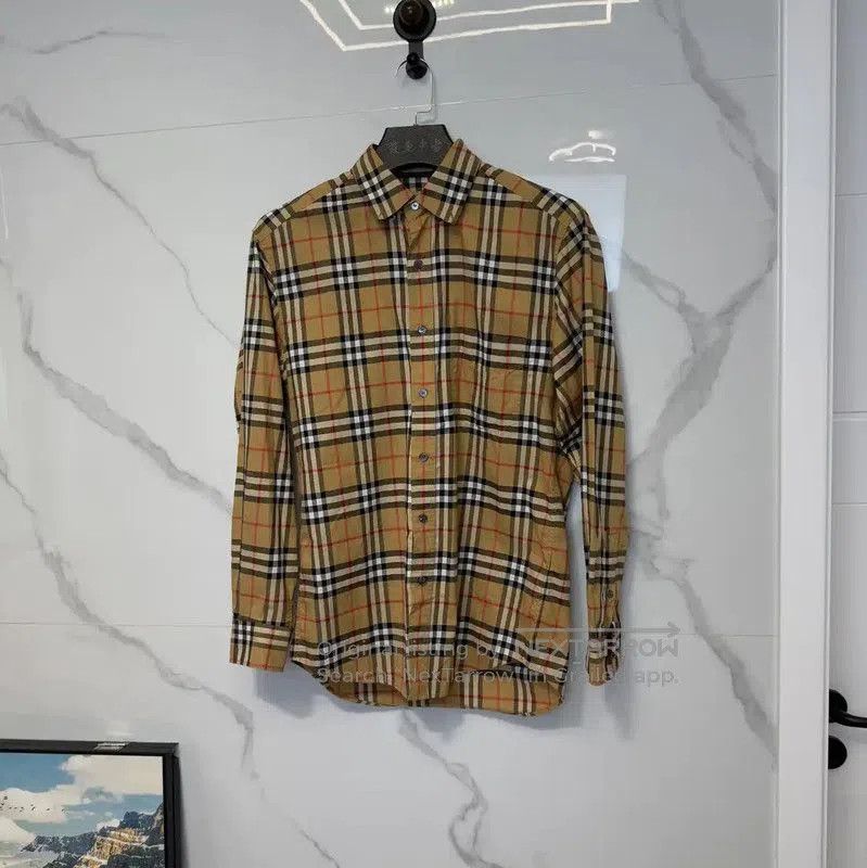 Burberry Burberry Men's Long Sleeve Striped Shirt. Size US S / EU 44-46 / 1 - 1 Thumbnail