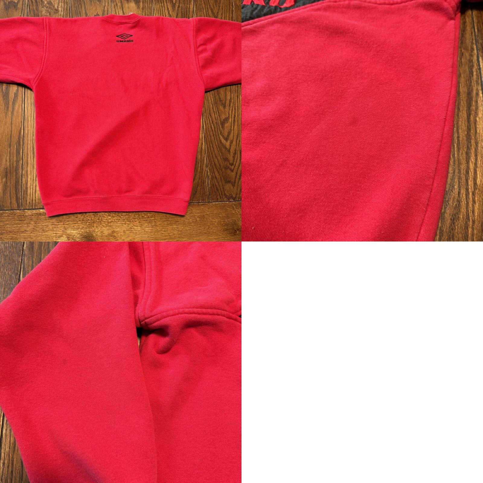 Umbro VINTAGE Umbro Sweatshirt Men Small Red 90s Crewneck Embroidered Logo Pullover Size US S / EU 44-46 / 1 - 8 Thumbnail