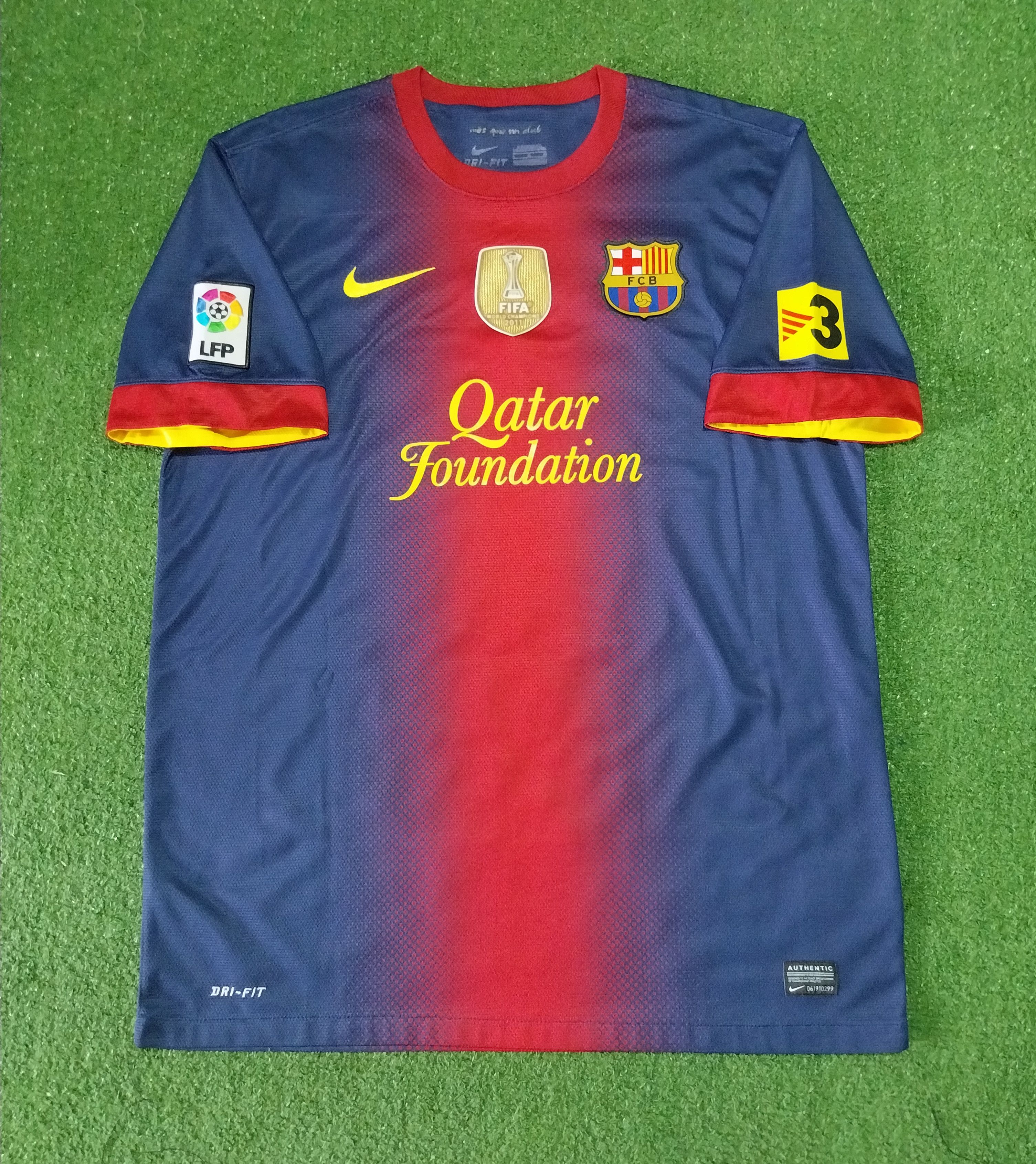 Nike × Soccer Jersey Barcelona home 2012/2013 lionel messi jersey ...