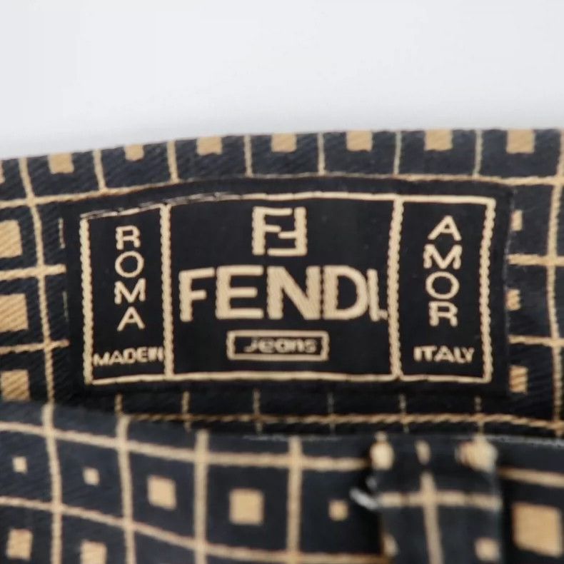 Fendi FENDI Modern visual miniskirts Size 27" / US 4 / IT 40 - 3 Thumbnail