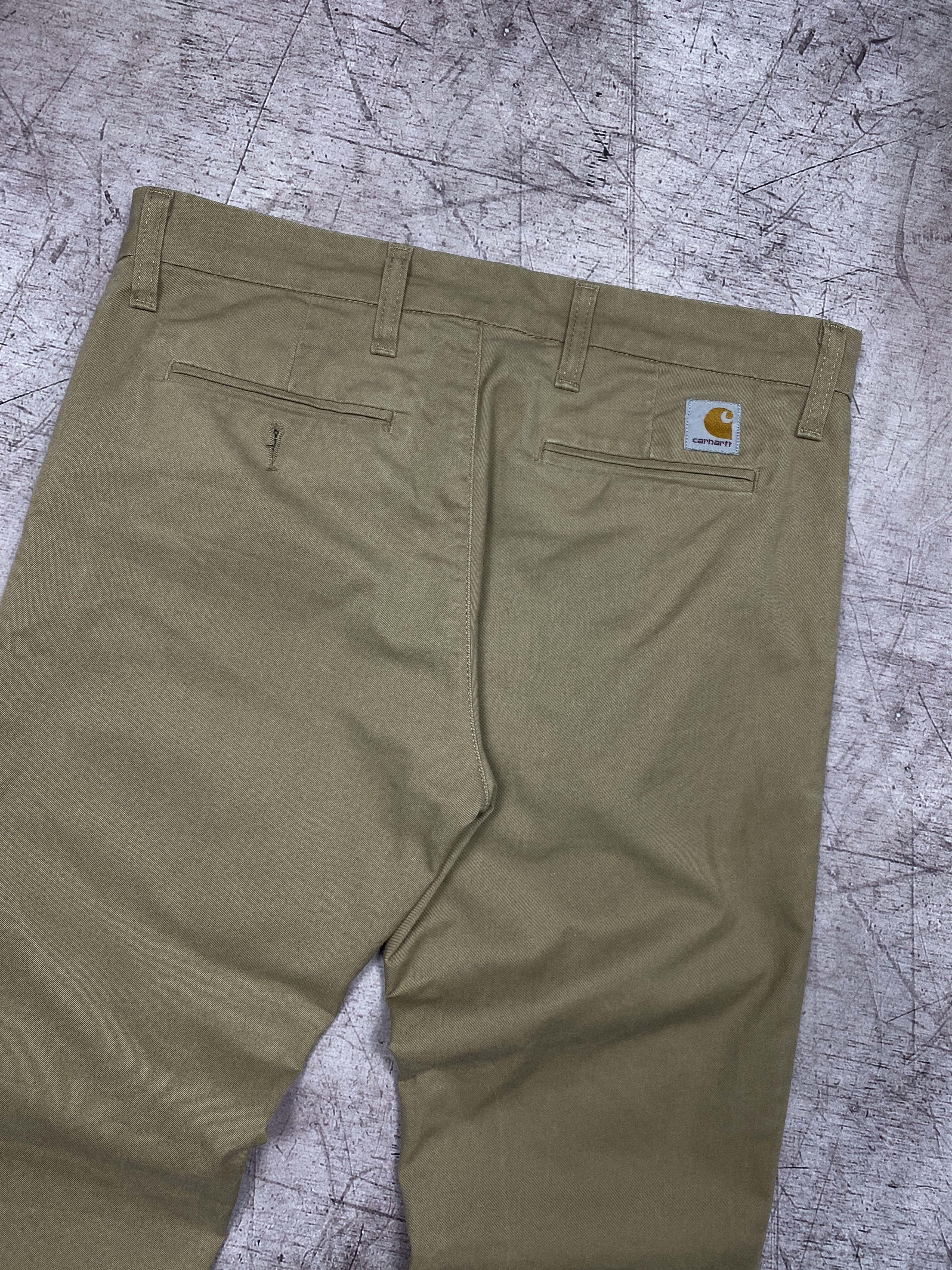 Carhartt Wip × Vintage Carhartt WIP Vintage Mens Sid Chino Pants Size US 32 / EU 48 - 2 Thumbnail