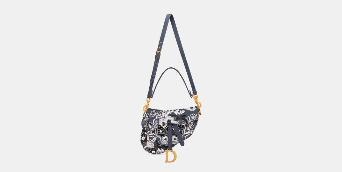 Dior o1w1db10125 Size: OS / Saddle Bag with Strap in Multicolor Size ONE SIZE - 4 Thumbnail