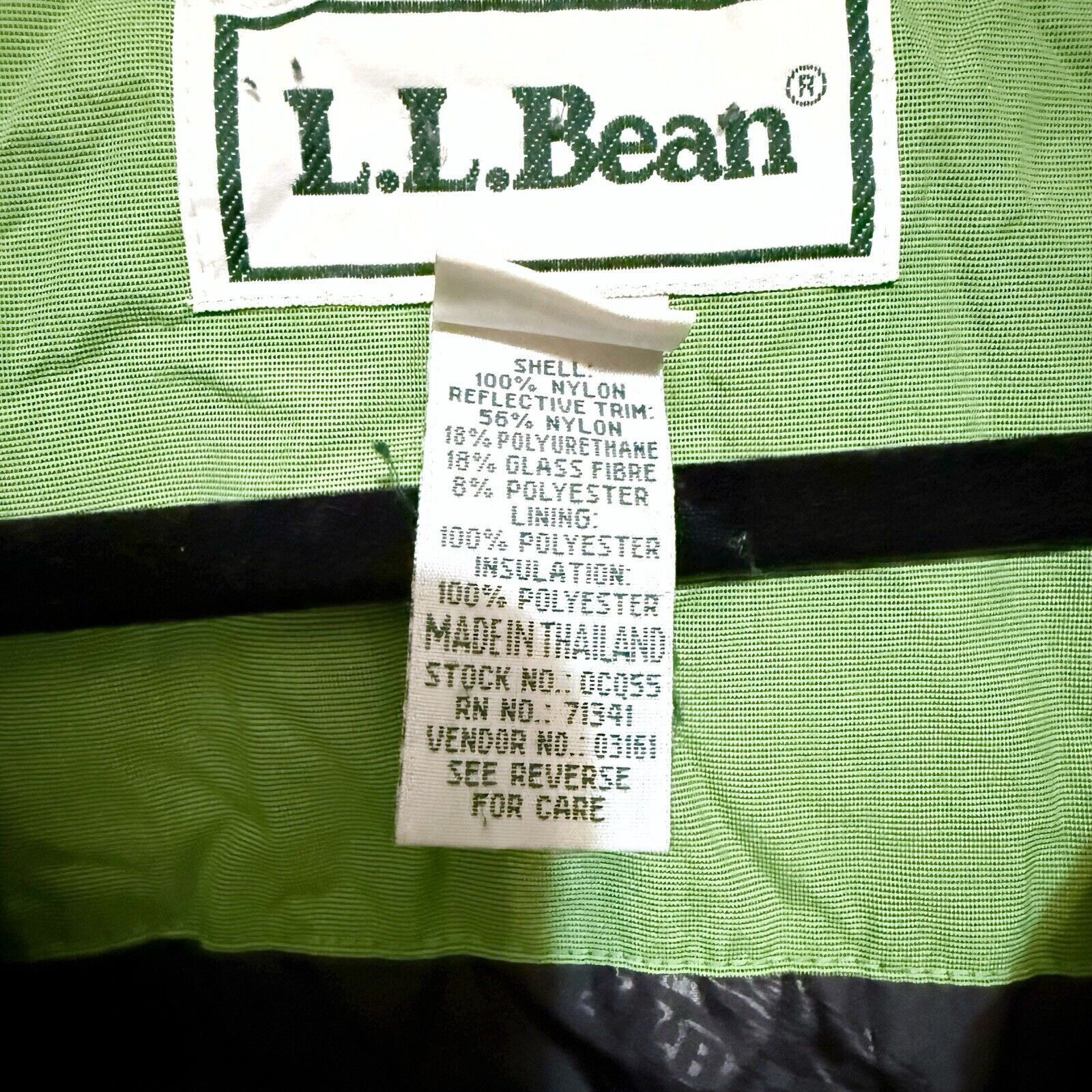 L.L. Bean LL Bean Reflective Winter Parka Jacket Green Navy Size XL Size US XL / EU 56 / 4 - 3 Thumbnail