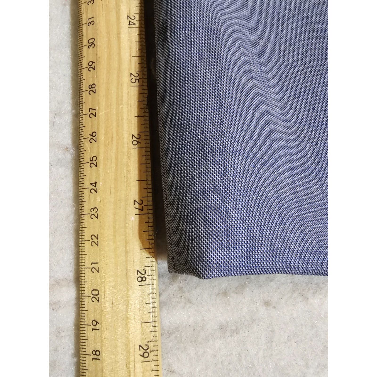 Ralph Lauren Lauren Ralph Lauren Black Label 2 Piece Suit Men 44R 38W 28L Solid Blue Gray Two-Button Size 44R - 7 Thumbnail