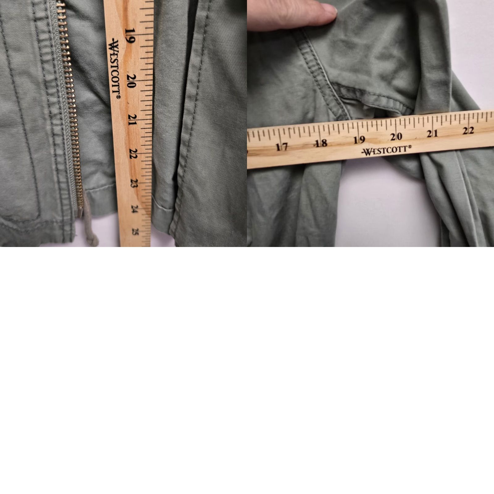 Madewell Madewell Fleet Jacket Olive Green Drawstring Waist Women's Sz M Size S / US 4 / IT 40 - 8 Thumbnail