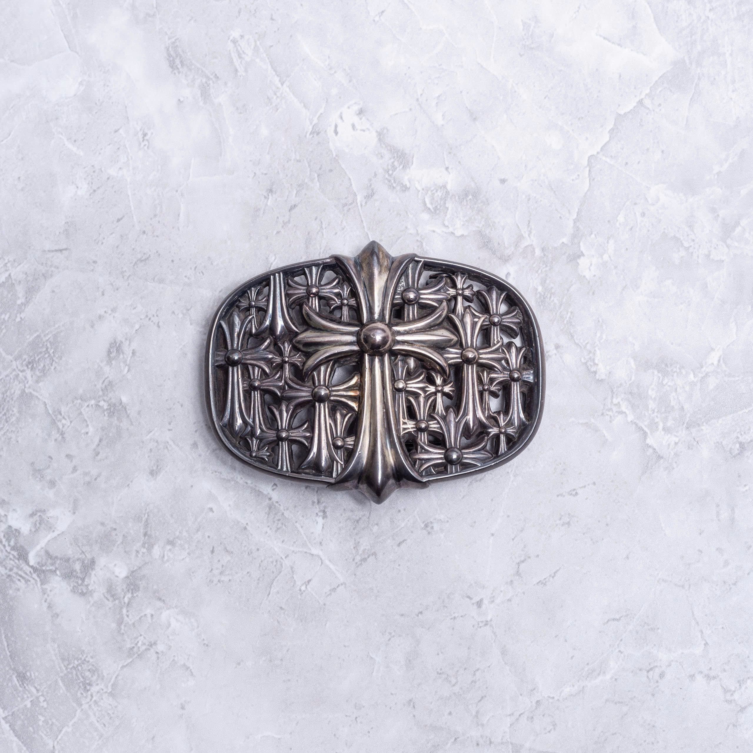 Chrome Hearts Chrome Hearts D-Ring Belt Loop Silver/Black