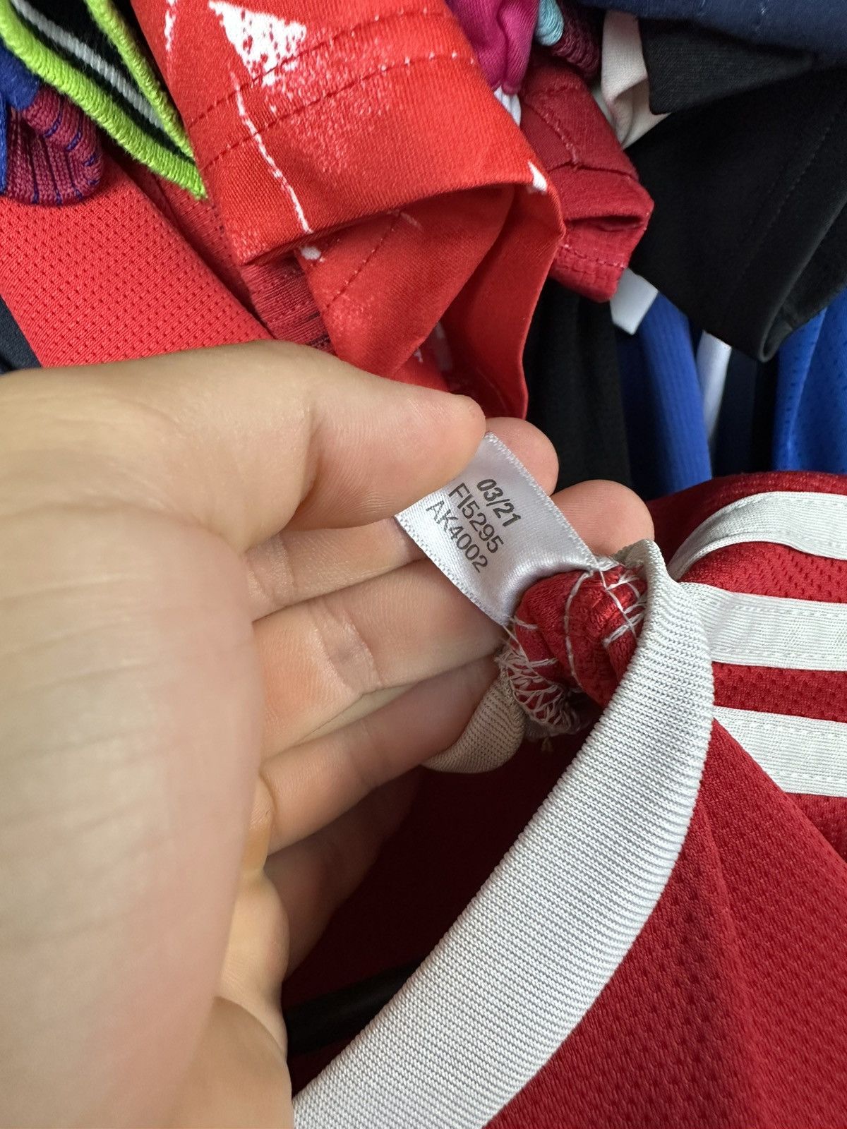Adidas Adidas Manchester United 2021-2022 Home Football Jersey Size US XXL / EU 58 / 5 - 10 Thumbnail