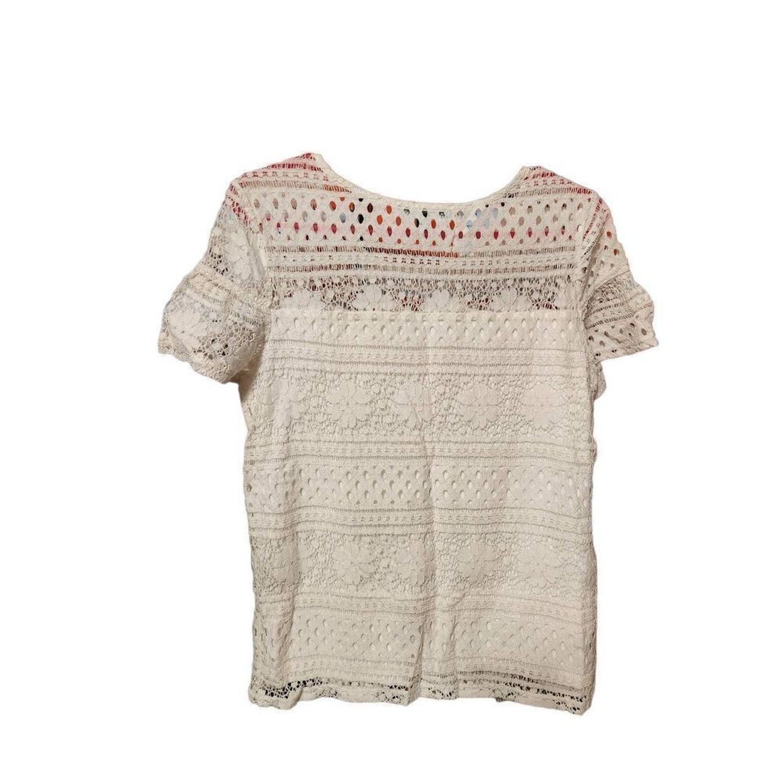 Adrianna Papell Adrianna papell S white blouse Size S / US 4 / IT 40 - 1 Thumbnail