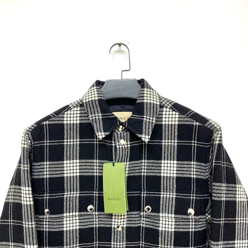 Gucci Gucci Size 38 Plaid inner full-print jacket 2501-Nextarrow Size US XXS / EU 40 - 5 Thumbnail