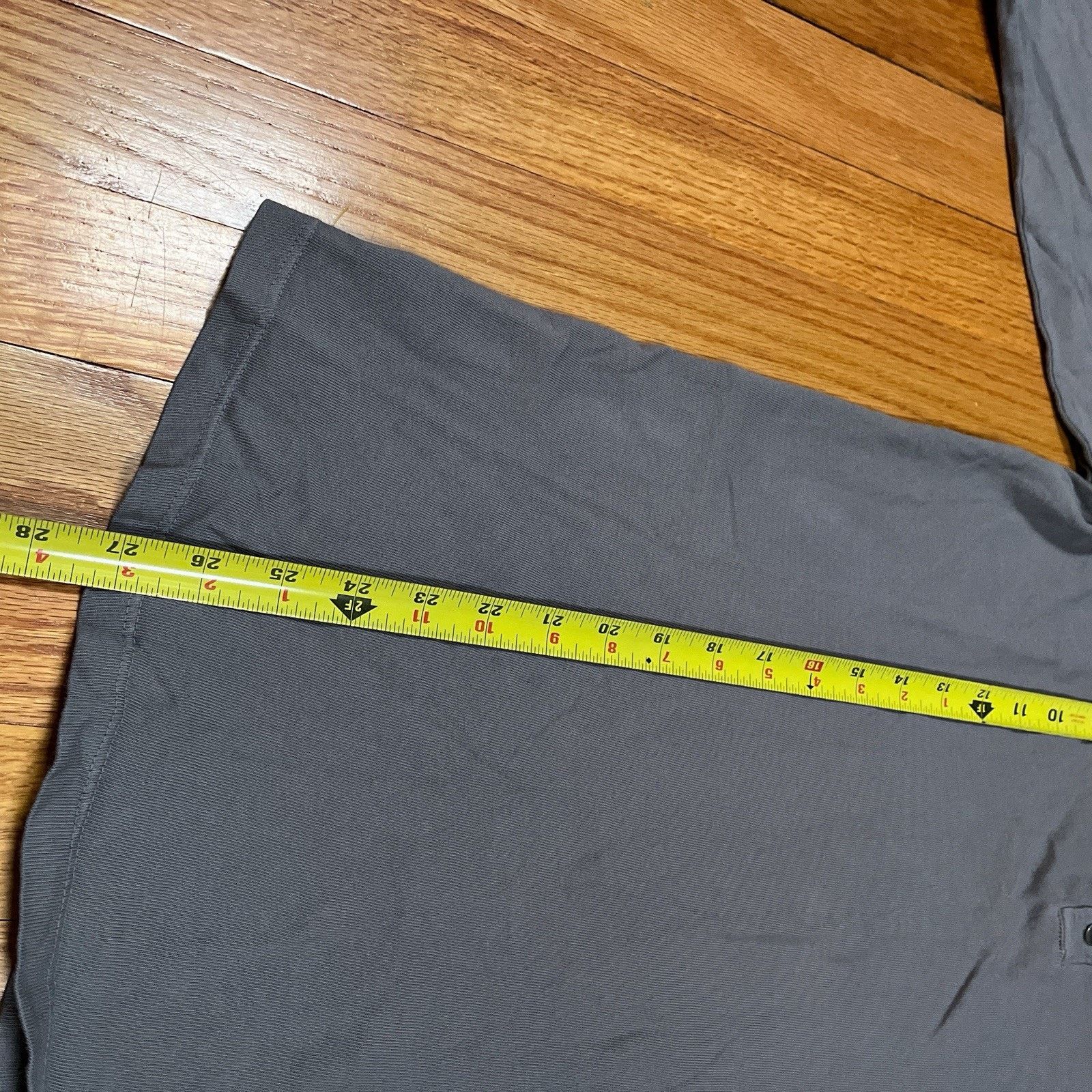 Other Hnly Shirt Medium Grey Long Sleeve Henley Organic Cotton USA Size US M / EU 48-50 / 2 - 6 Thumbnail