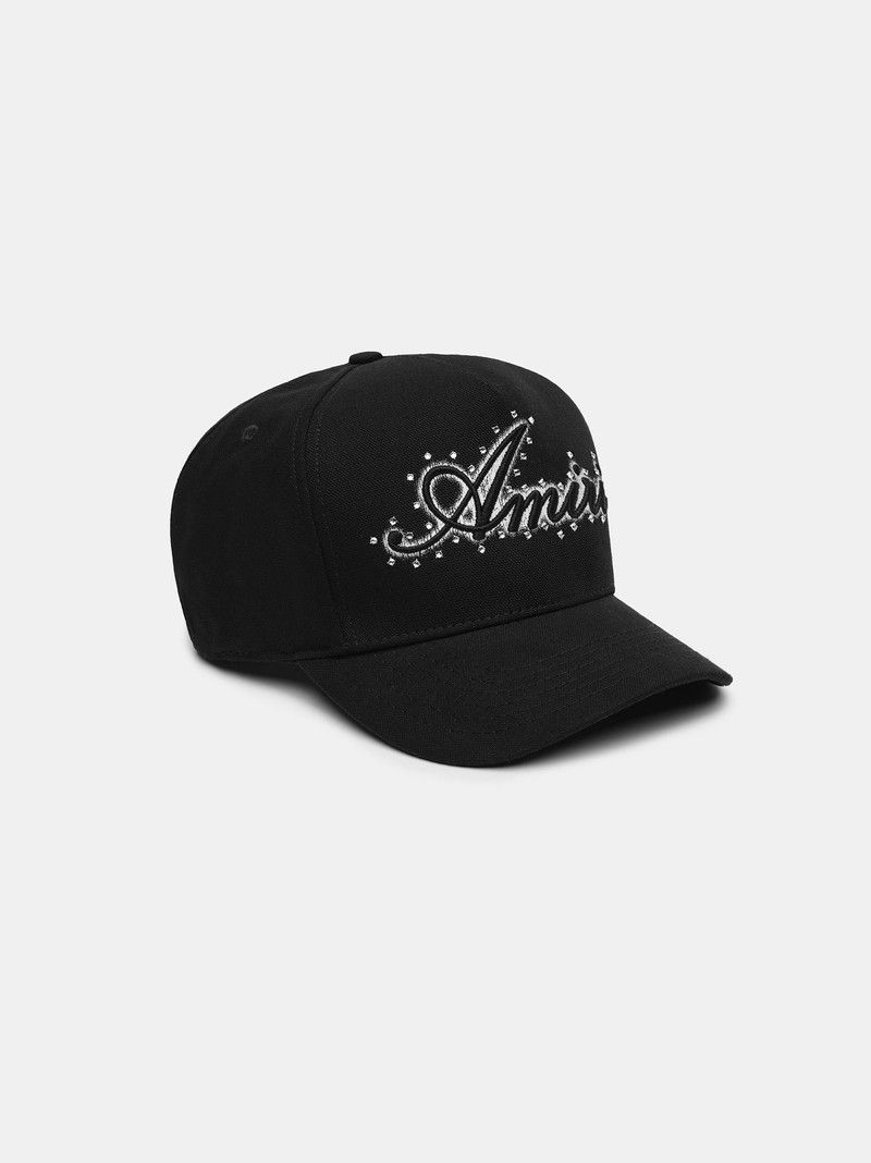 Amiri o1s1wg110326 Size: OS / Crystal Hat / Cap in Black Size ONE SIZE - 2 Thumbnail