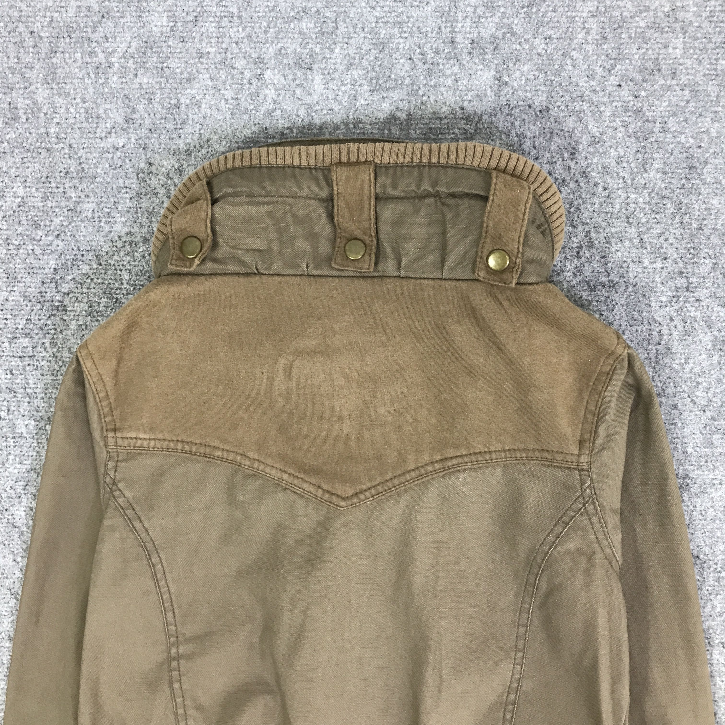 Japanese Brand BONO STYLE BACK NUMBER MILITARY JACKET K70B25 Size US XS / EU 42 / 0 - 4 Thumbnail