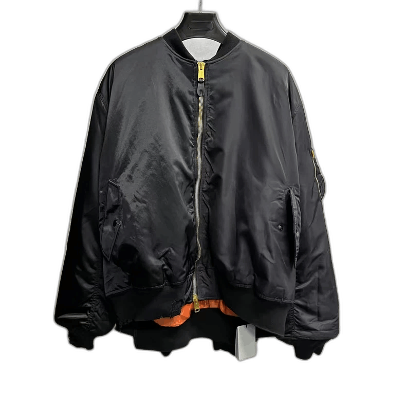 Balenciaga Balenciaga Black Hooded Pilot Jacket Size S-2505 Size US S / EU 44-46 / 1 - 1 Thumbnail
