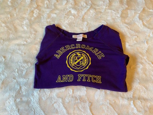 Abercrombie & Fitch Abercrombie & Fitch Purple Sweatshirt Ladies Size S Size S / US 4 / IT 40 - 2 Thumbnail
