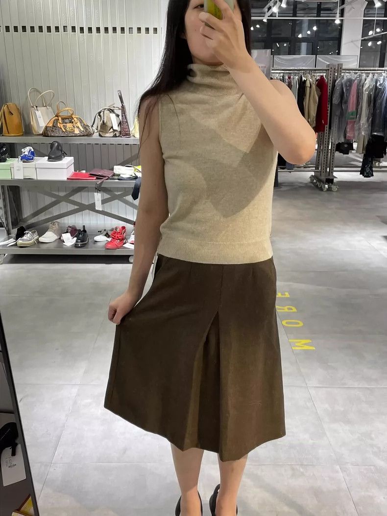 Maison Margiela Maison Margiela Half skirt, straight pencil skirt Size 27" / US 4 / IT 40 - 3 Thumbnail