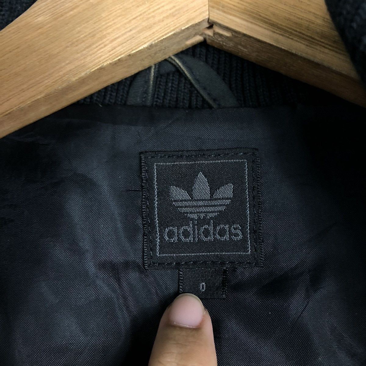 Adidas 🔥Vintage Zipper Biker Jacket Adidas Quilted Design Size US M / EU 48-50 / 2 - 19 Thumbnail