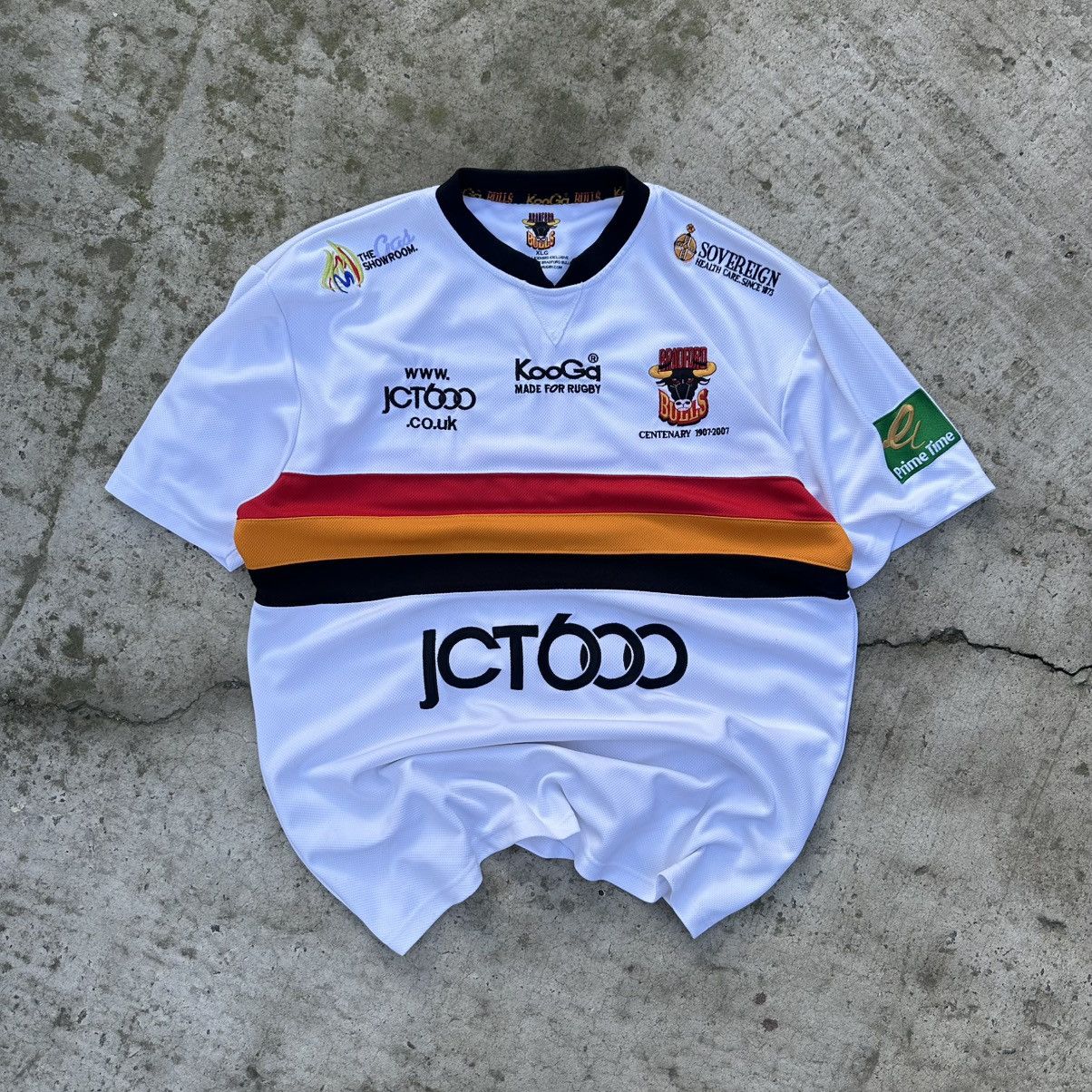 Y/Project Vintage T-shirts Bradford Bulls Kooga JCT600 Big Logo Rugby Size US XL / EU 56 / 4 - 1 Thumbnail