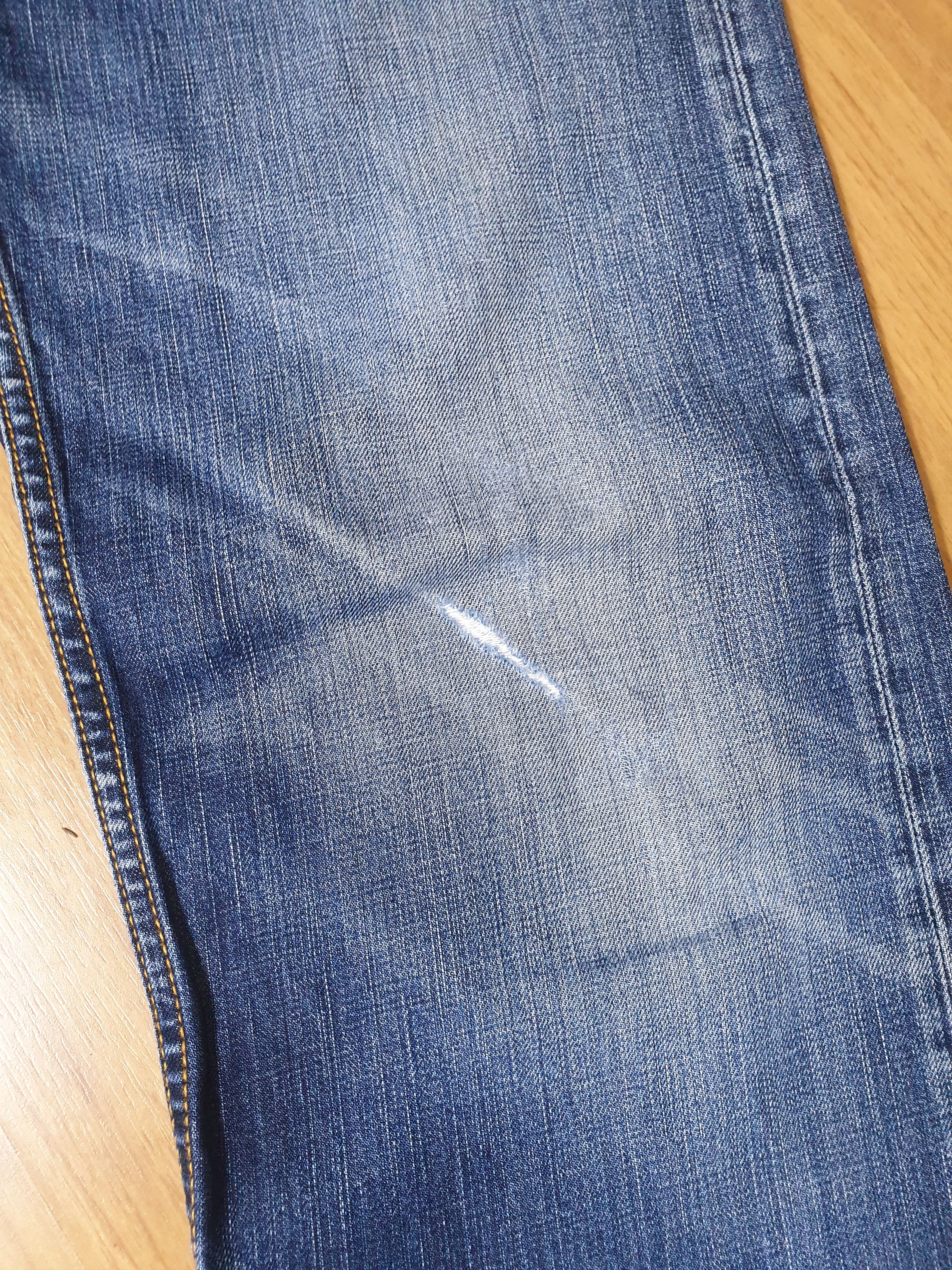 Levi's Levi's 503 vintage style blue distressed denim jeans Size US 31 - 3 Thumbnail