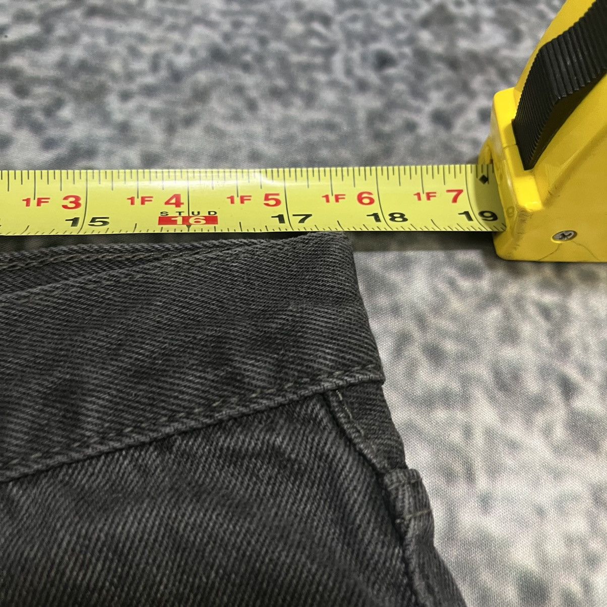 Levi's VINTAGE 2000s LEVI'S 505 GRUNGE SKATER BLACK JEANS 34x30 Size US 34 / EU 50 - 9 Thumbnail