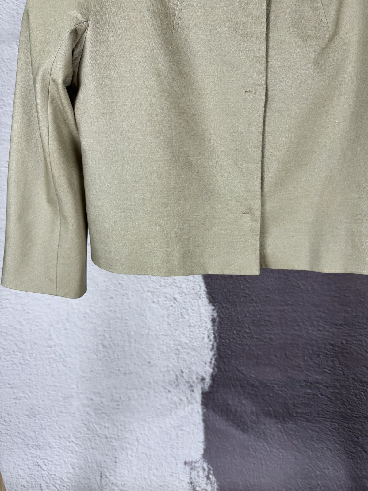 Max Mara Max Mara Studio red label cotton silk short jacket Size M / US 6-8 / IT 42-44 - 5 Thumbnail