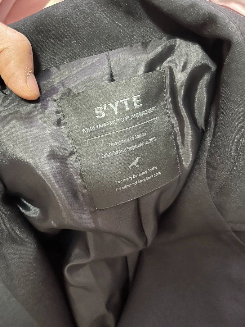 Yohji Yamamoto Yohji Yamamoto Polyester Thickened Loose Slant Zip Riding Size US L / EU 52-54 / 3 - 2 Thumbnail
