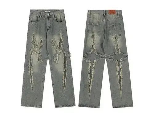 American Edition × Japanese Brand × Jean Washing Vintage Raw Jeans Size US 32 / EU 48 - 3 Thumbnail