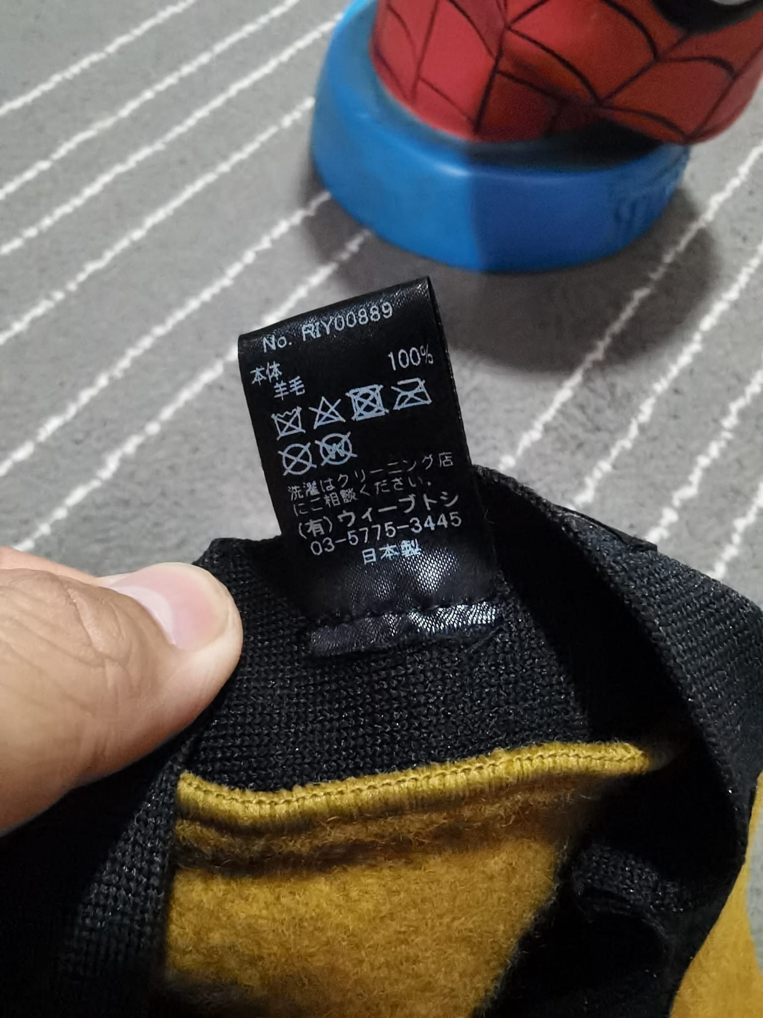 Japanese Brand HAT. CO CA4LA handmade Bareta 57. 5 cm Size ONE SIZE - 3 Thumbnail