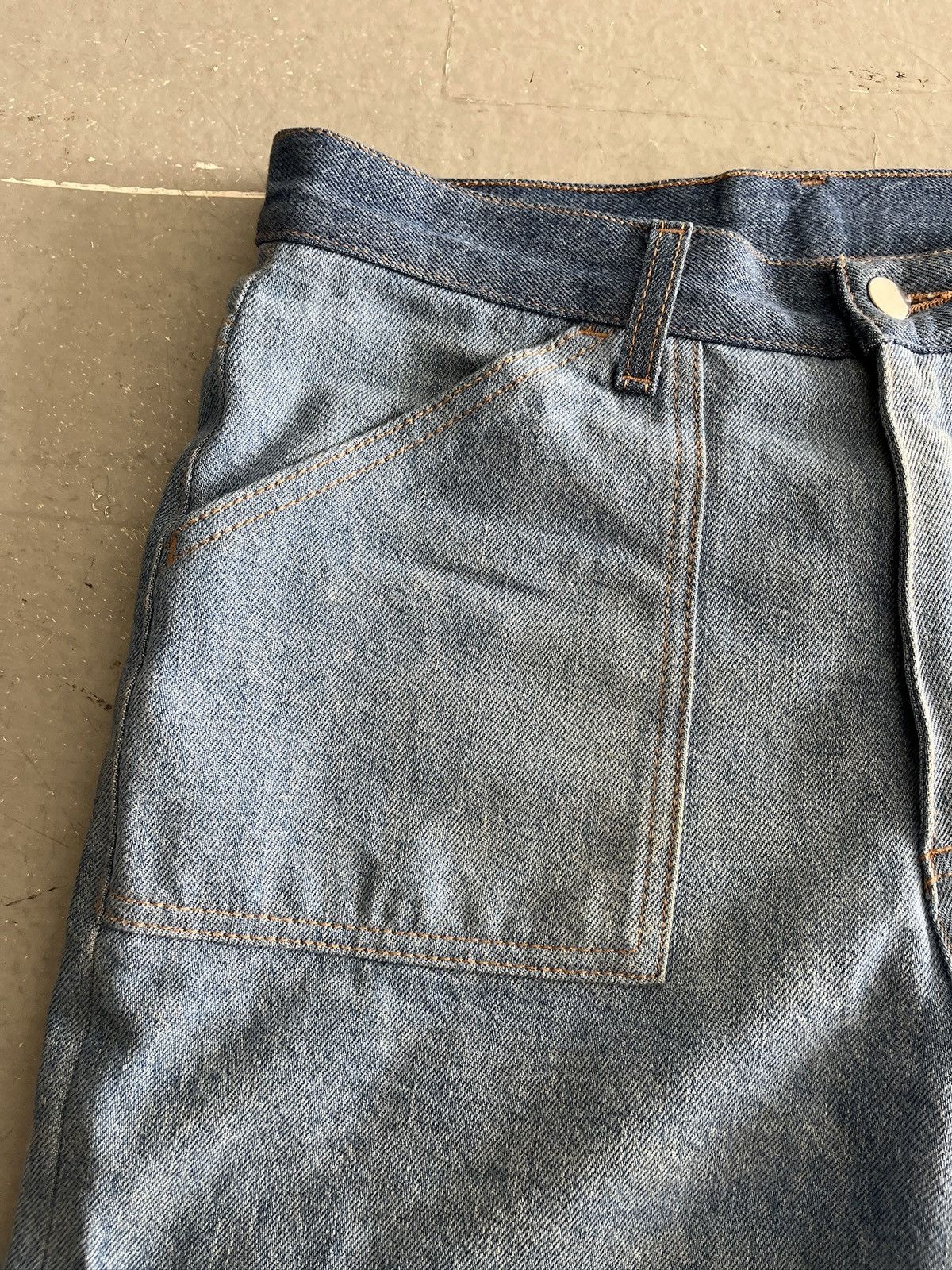 AVAVAV AVAVAV Two Tone Layered Jeans (unisex) Size US 30 / EU 46 - 12 Thumbnail