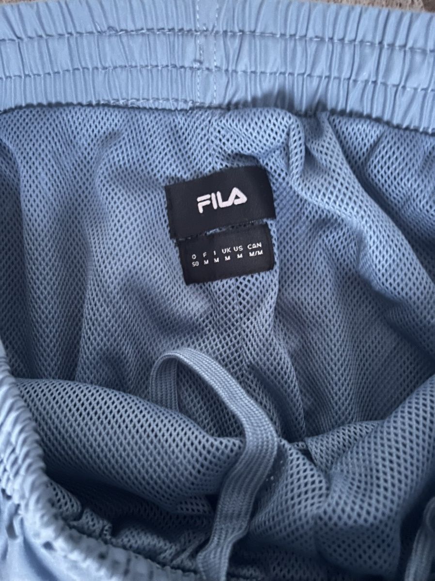 Fila FILA Track Pants Blue Mesh Lined Zip Ankles Athletic Sports Size US 32 / EU 48 - 4 Thumbnail