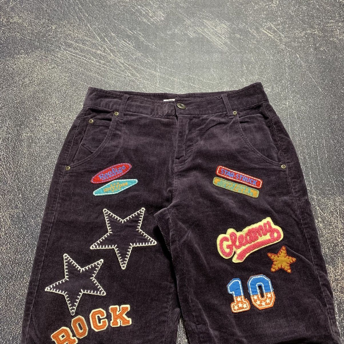 Japanese Brand 2000s Rough Union Made Corduroy Burgundy V-keii Lgb Style Size US 29 - 3 Thumbnail