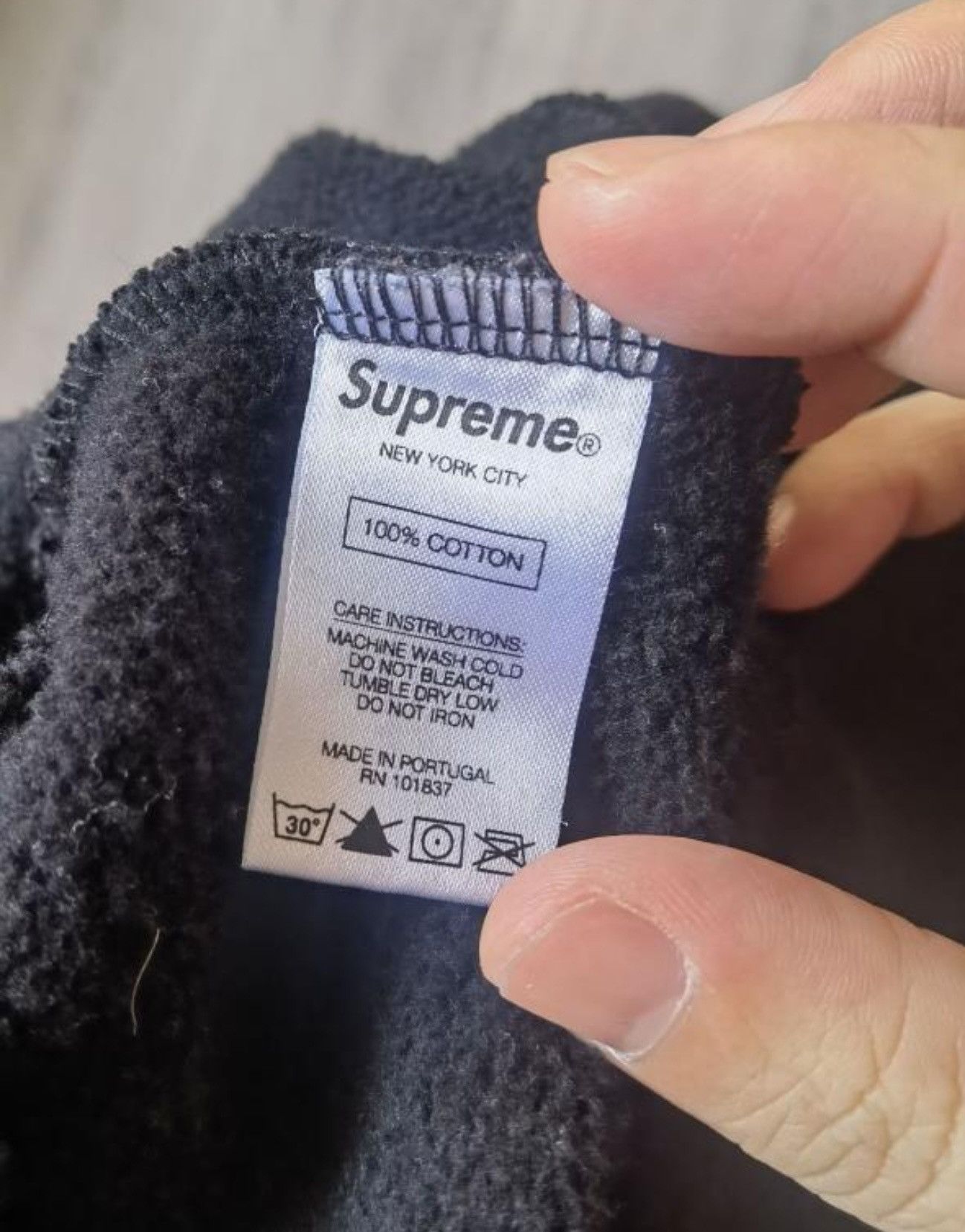 Comme des Garcons Supreme cdg split box logo hoodie sweatershirt Size US M / EU 48-50 / 2 - 5 Thumbnail