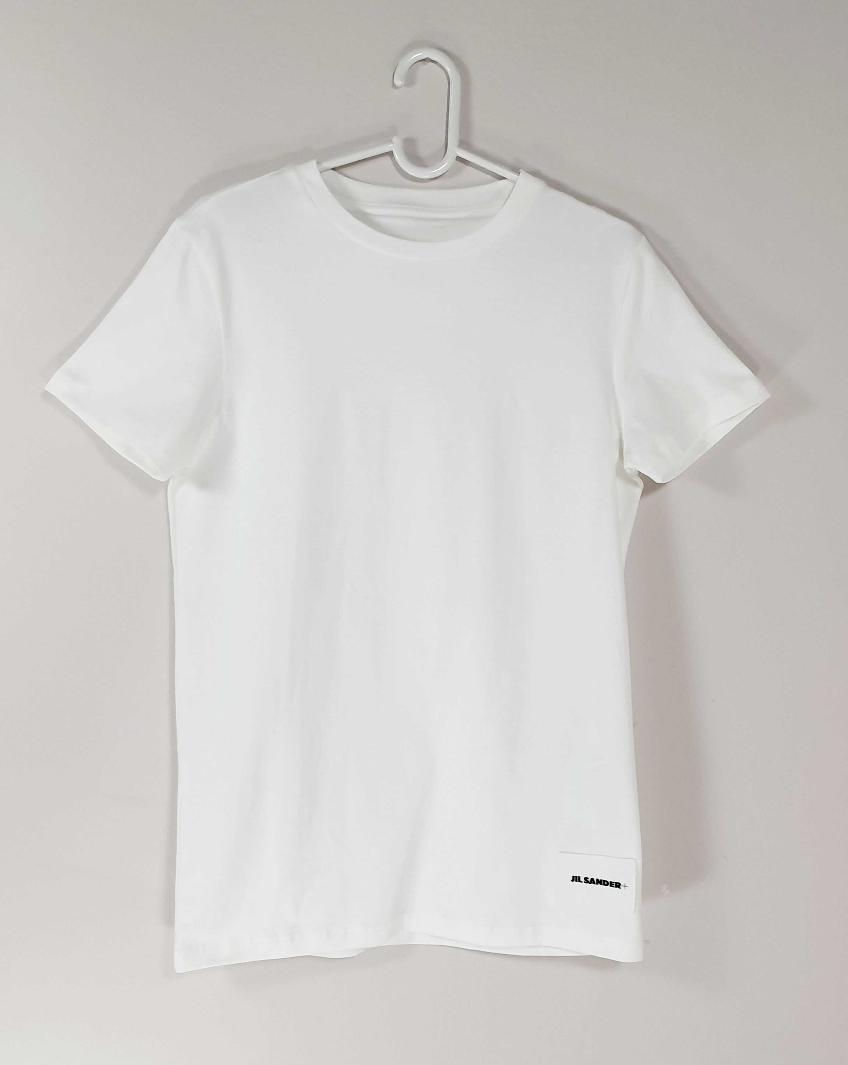 Jil Sander White t-shirt logo Size M / US 6-8 / IT 42-44 - 2 Thumbnail